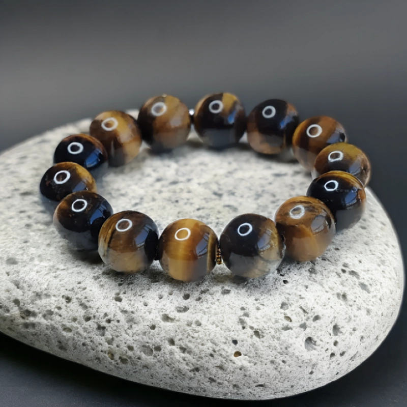 Natural Yellow Tiger's Eye Bracelet
