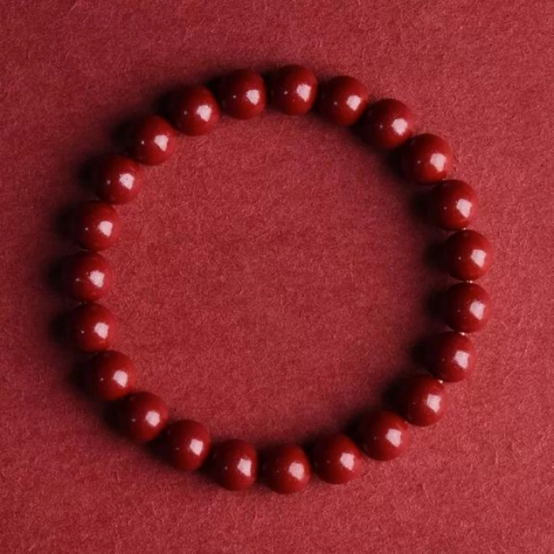 Natural Cinnabar Bracelet